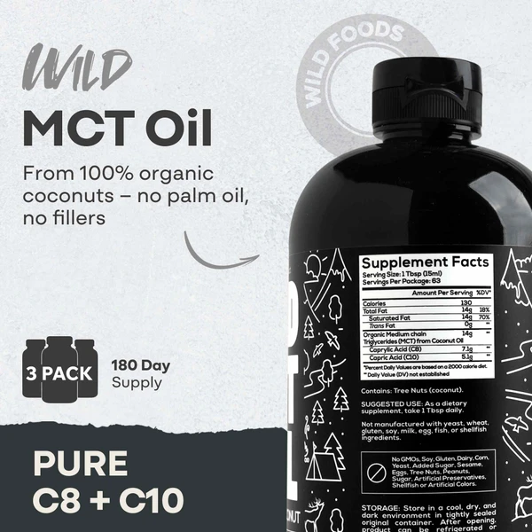Wild Organic MCT Oil