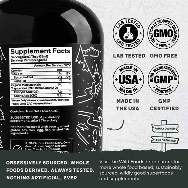 Wild Organic MCT Oil