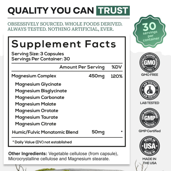 Magnesium Complex 7x Forms