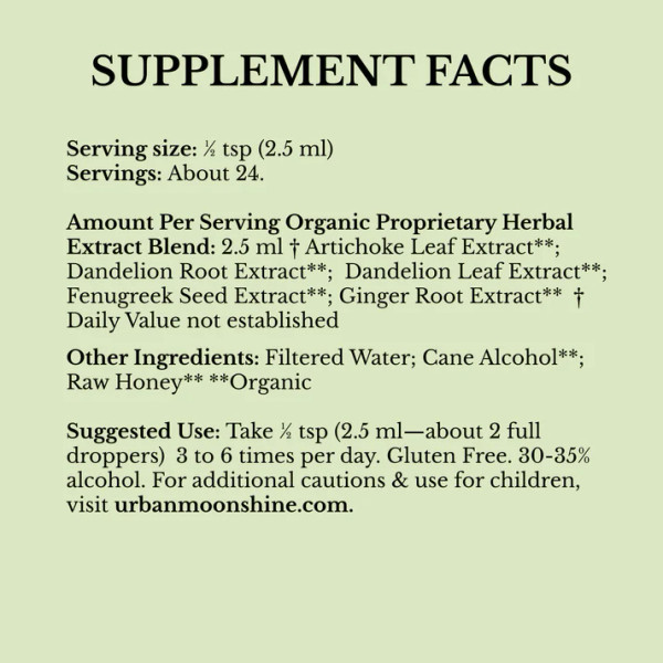 Organic Healthy Liver Bitters Organic Healthy Liver Bitters