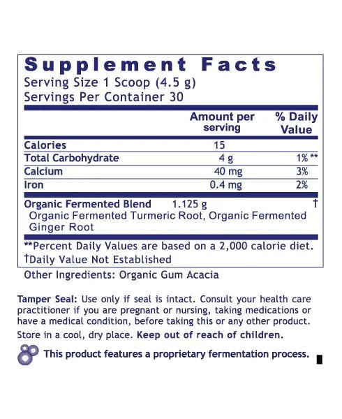 Fermented Turmeric/Ginger Fermented Turmeric/Ginger