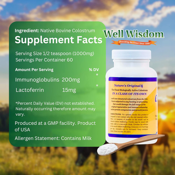 Bioactive Colostrum Powder Bioactive Colostrum Powder