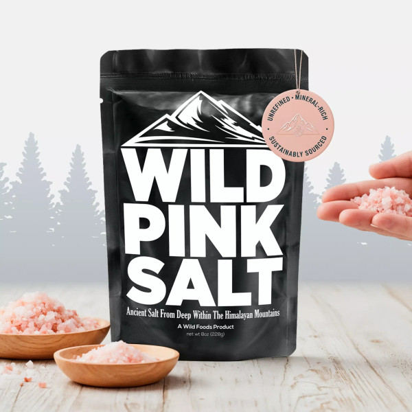 Wild Himalayan Pink Salt - Fine