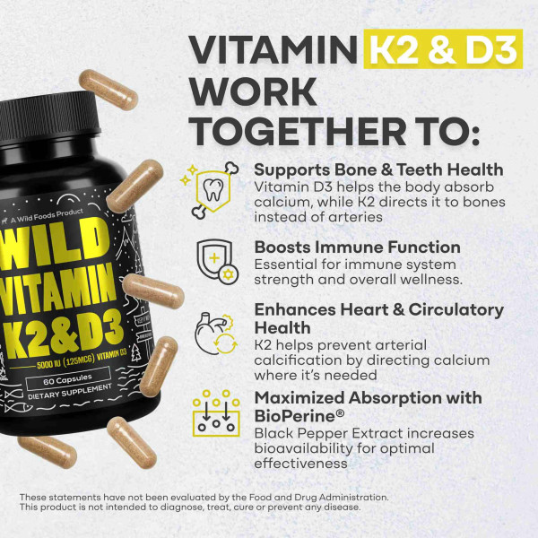 Vitamin K2 & D3 Vitamin K2 & D3