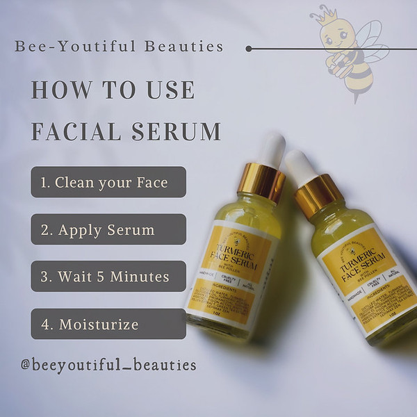 Turmeric & Bee Pollen Facial Serum Turmeric & Bee Pollen Facial Serum