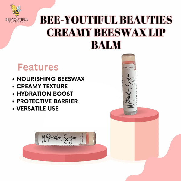 Lip Balm w/ Shea Butter and Beeswax Lip Balm w/ Shea Butter and Beeswax