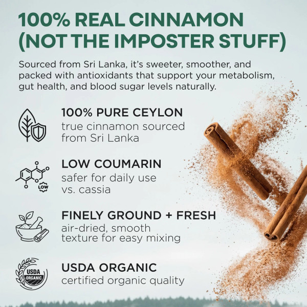 Organic Ceylon Cinnamon Powder