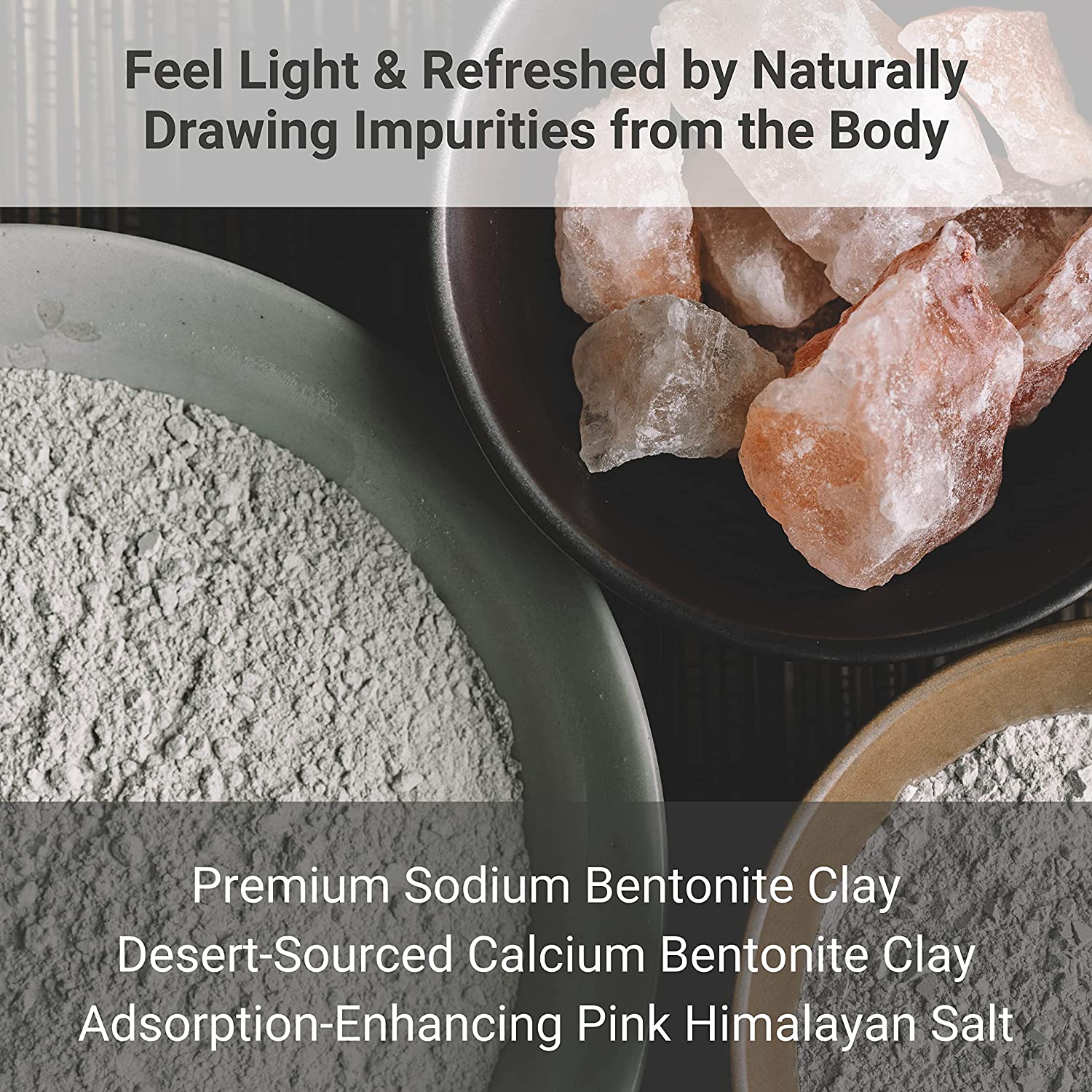 Food Grade Sodium Bentonite Clay - Powder - 1 Pound