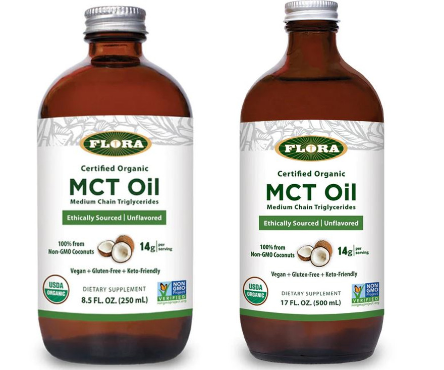 Flora Organic MCT Oil | 14g Medium-Chain Triglycerides Oil