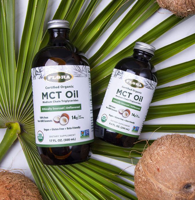 Flora Organic MCT Oil  14g Medium-Chain Triglycerides Oil