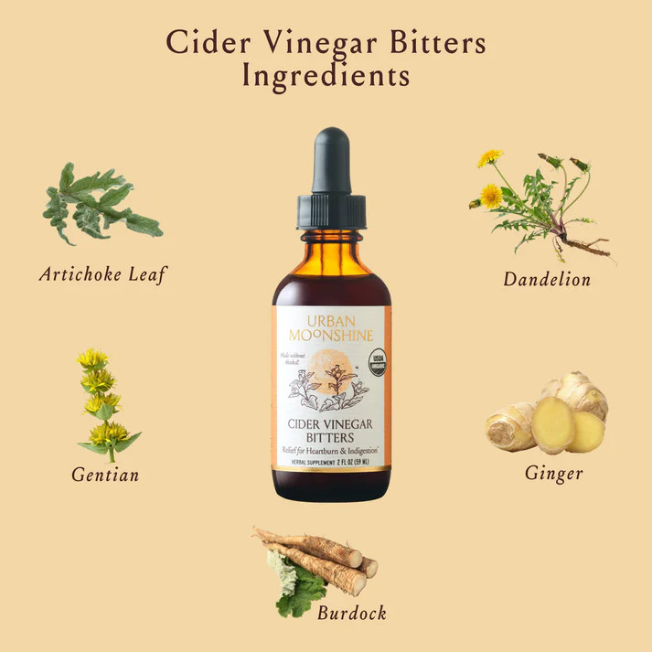 Urban Moonshine Apple Cider Vinegar Bitters - 2 fl. oz.