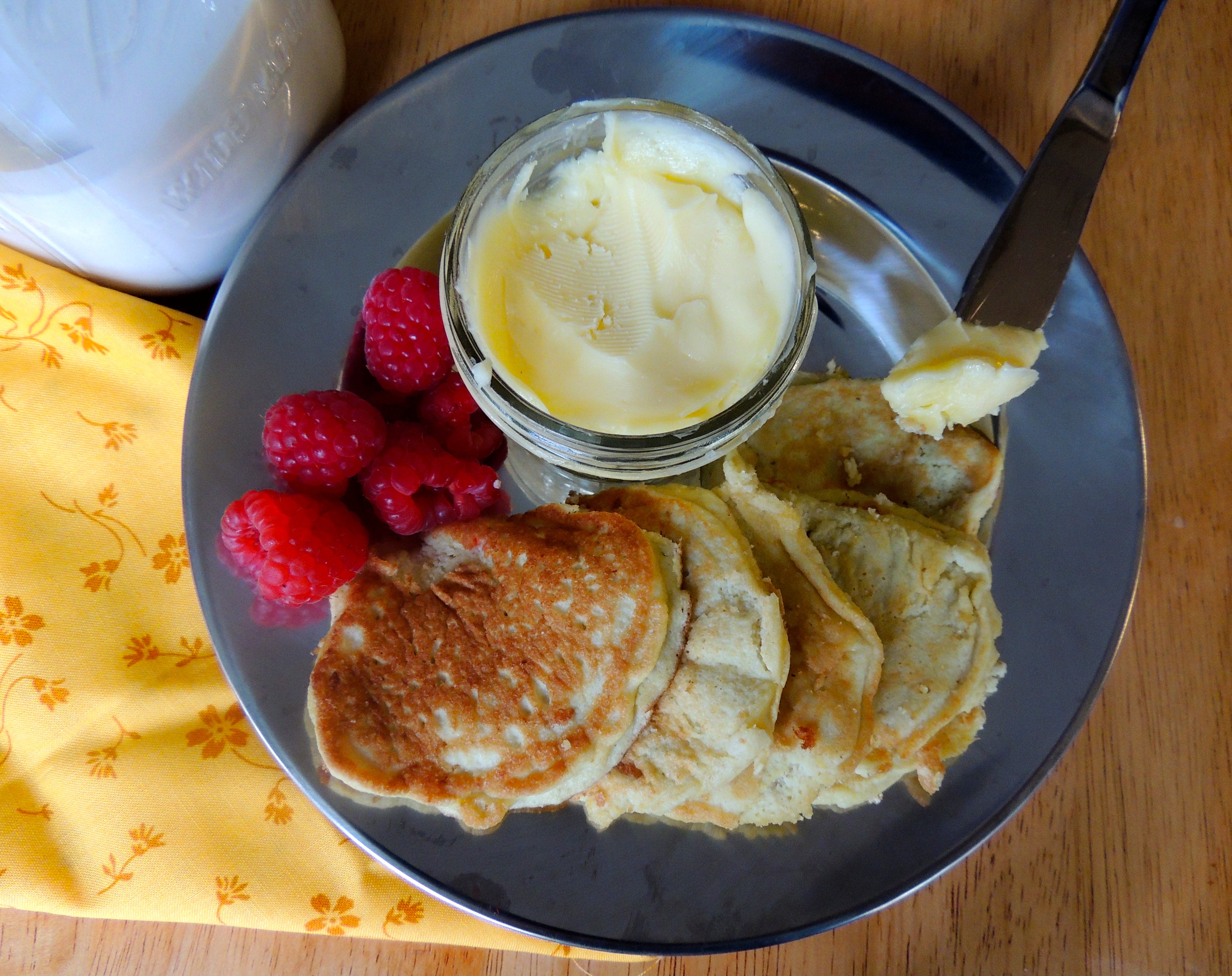 Organic Coconut Flour Pancakes with Bovine Gelatin Radiant Life
