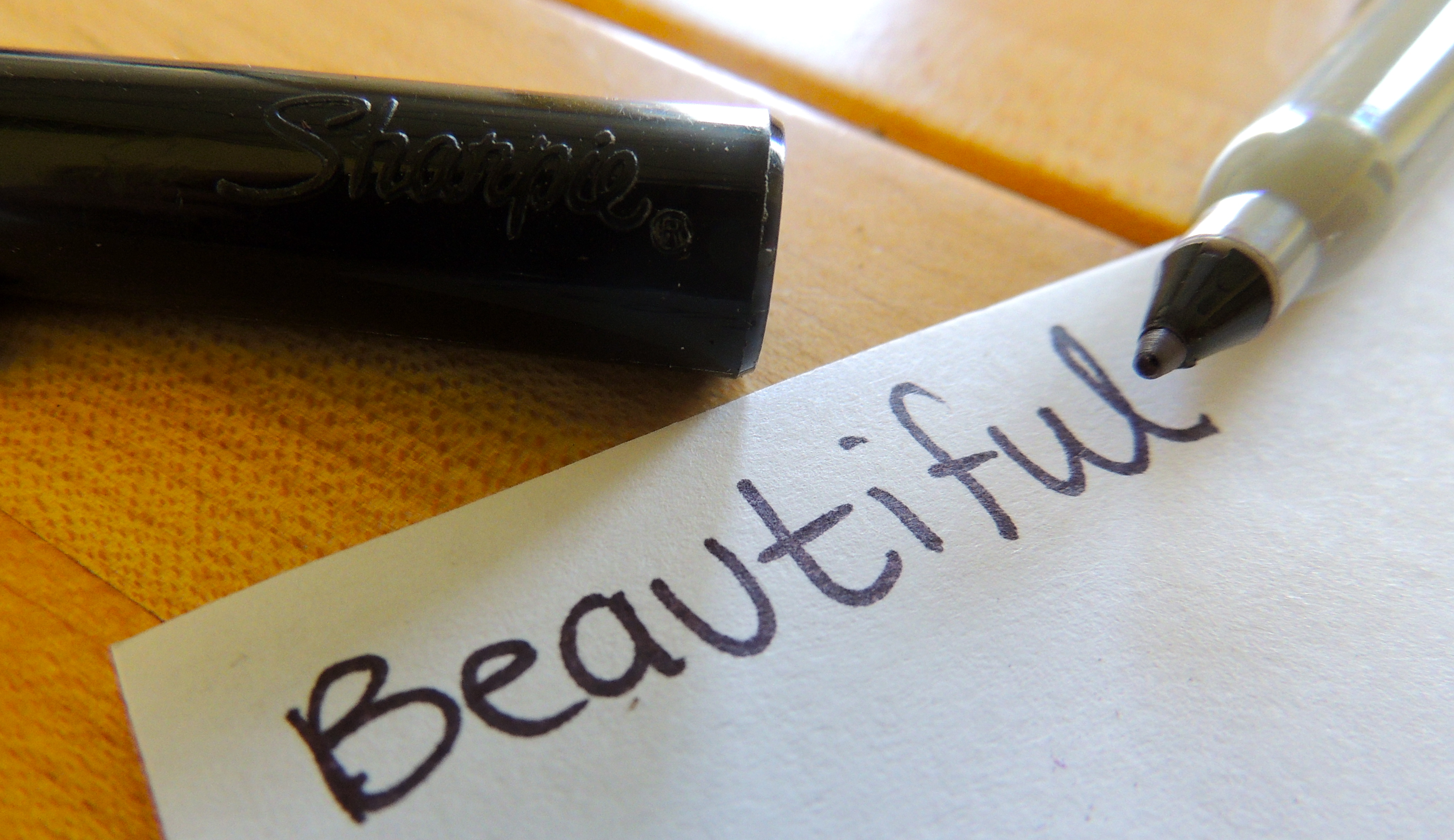 Write beautifully. Write beautifully