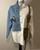 Denim Contrast Cargo Look Shirt