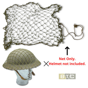 Australian/US Army WW2 Khaki/Green Camo Helmet Nets - Original