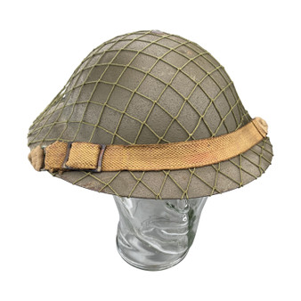 Steel Helmet & Camo Net , Australian WW2 Army - Original 1942