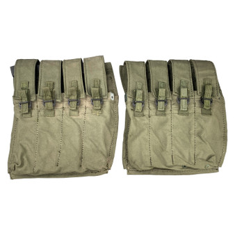 SMG Mag Pouches, Australian Army Vietnam War F1/Sterling x 2 - 1968