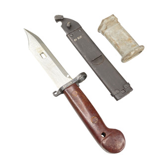 Bayonet with Scabbard, Romanian AK47 - Matching Numbers