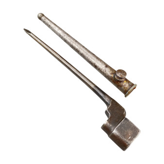 Bayonet, Enfield No4 Mk2 303 Spike & Scabbard - WW2 Canadian  Longbranch