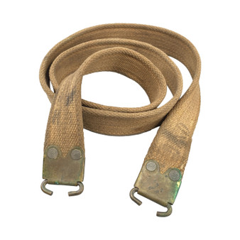 Rifle Sling, Australian WW2 Khaki Enfield 303 Web - Original D/|\D Marked