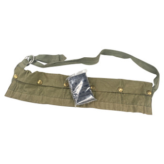 Stripper/Charger Clips x 10  & Jungle Green Bandolier For Lee Enfield SMLE 303  Rifle 5rd - Unissued