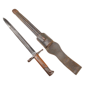 Bayonet With Scabbard & Frog , Italian M1891 Carcano