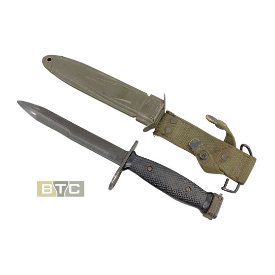 Bayonet, M7 with Scabbard, US Vietnam War Period -  BOC
