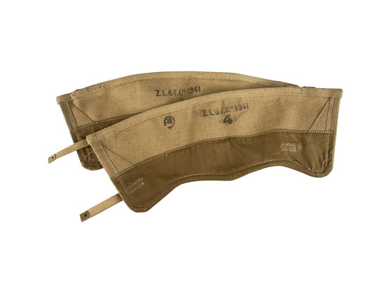 Ankle Gaiters, Canvas, Australian Army WW2  - Original 1941 Unissued