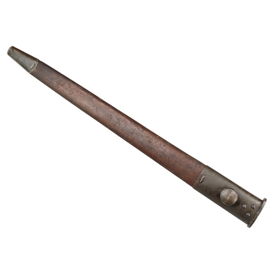Bayonet Scabbard,  P1907 SMLE 303, Australian WW2 -  Mangrovite -  1943