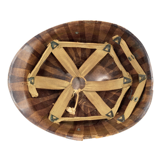 Helmet  Liner, US WW2 M1 Steel Combat - Original WW2 Firestone Company