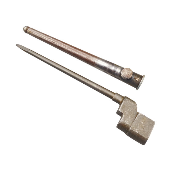 Bayonet & Scabbard, Enfield No4 Mk2* 303 Spike - WW2
