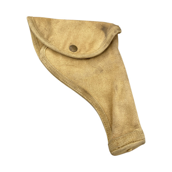 Holster, Canadian/Australian WW2 Khaki Webley/S & W .38 - Original