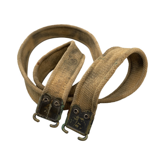 Rifle sling, web,  Australian/Canadian WW2 Khaki Enfield SMLE 303 - Original