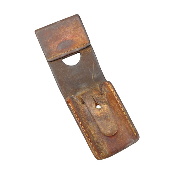 Bayonet Frog, Leather, Swiss Army M57 - Original