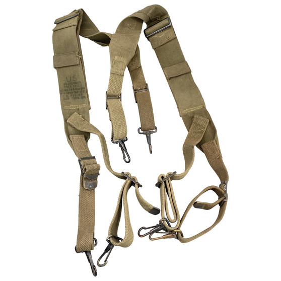 Combat Suspenders, US Army WW2 M1944 - Original