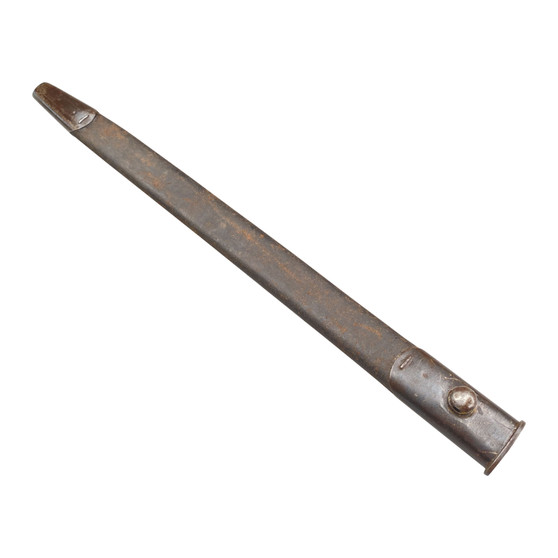 Bayonet Scabbard, Australian 1920's P1907 SMLE 303 -Small Frog Stud