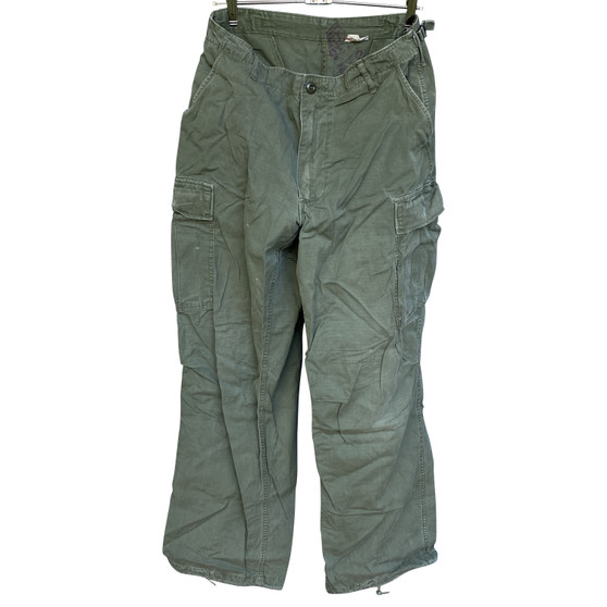 Trousers, Tropical Combat, US Vietnam Olive Drab - Original USGI 1969