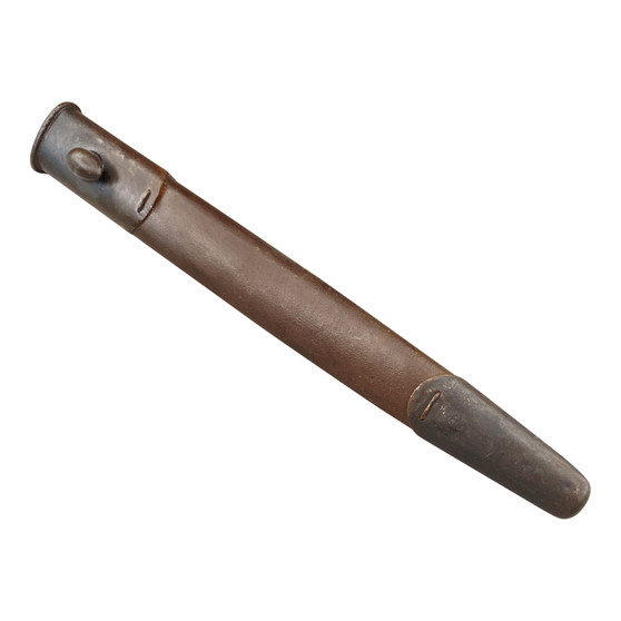 Unusual Australian Korean War Owen SMG Bayonet Teardrop Scabbard -1953