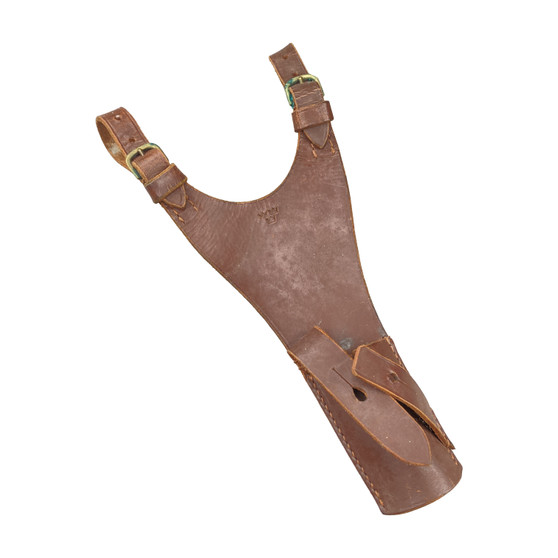 Bayonet Frog, Swedish M96 NCO's Leather - Original
