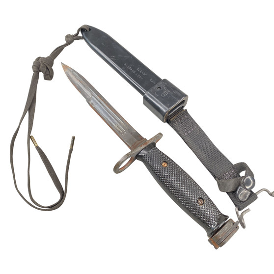 Bayonet, M7, US With M10 Scabbard - Ontario Mfg
