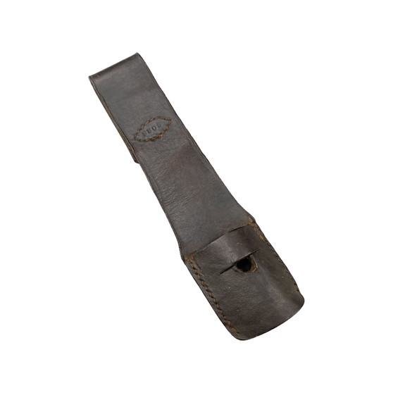 Bayonet Frog, Leather, Italian M1891 Carcano
