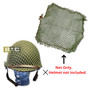 Australian/US WW2 Jungle Green Camo M1 Helmet Net - Original Unissued