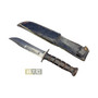 Combat Knife, USMC, WW2 & Leather Sheath - Ka-Bar