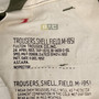 Trousers, M1951, US  Korean War Cold Weather Shell - Genuine US Issue - Unissued