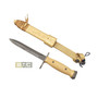 Bayonet, M7 Desert Sand With Matching M10 Scabbard - Gen Cut Mfg