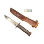 Combat Knife, U.S.N Mk2 WW2 & Leather Scabbard -  PAL