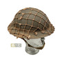 Australian  WW2 Army Steel Helmet & Camo Net - Original 1942