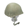 Steel Helmet With Liner, Australian Issue Vietnam War M1 - Original With Net Steel Helmet With Liner, Australian Issue Vietnam War M1 - Original With Net