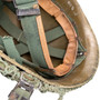 Steel Helmet With Liner, Australian Issue Vietnam War M1 - Original With Net Steel Helmet With Liner, Australian Issue Vietnam War M1 - Original With Net