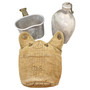 Canteen, Khaki Cover & Cup Set, US Army WW2 -Original